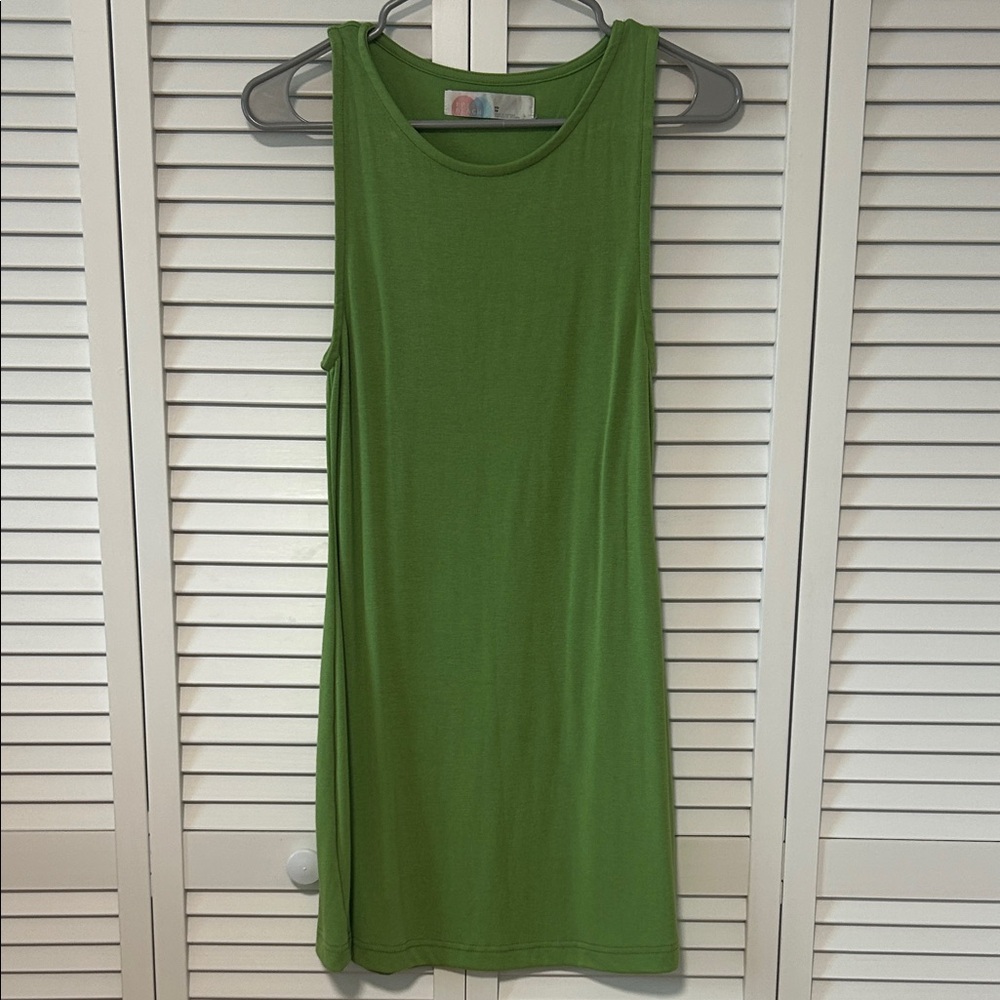 Free People Green Mini Dress